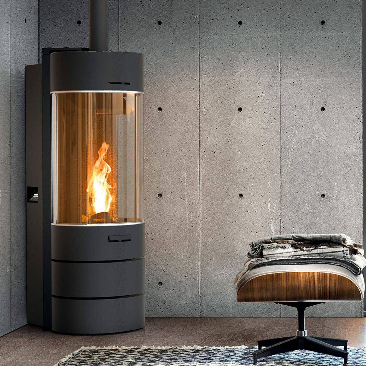 Thermorossi Bellavista R2 Silent pelletkachel