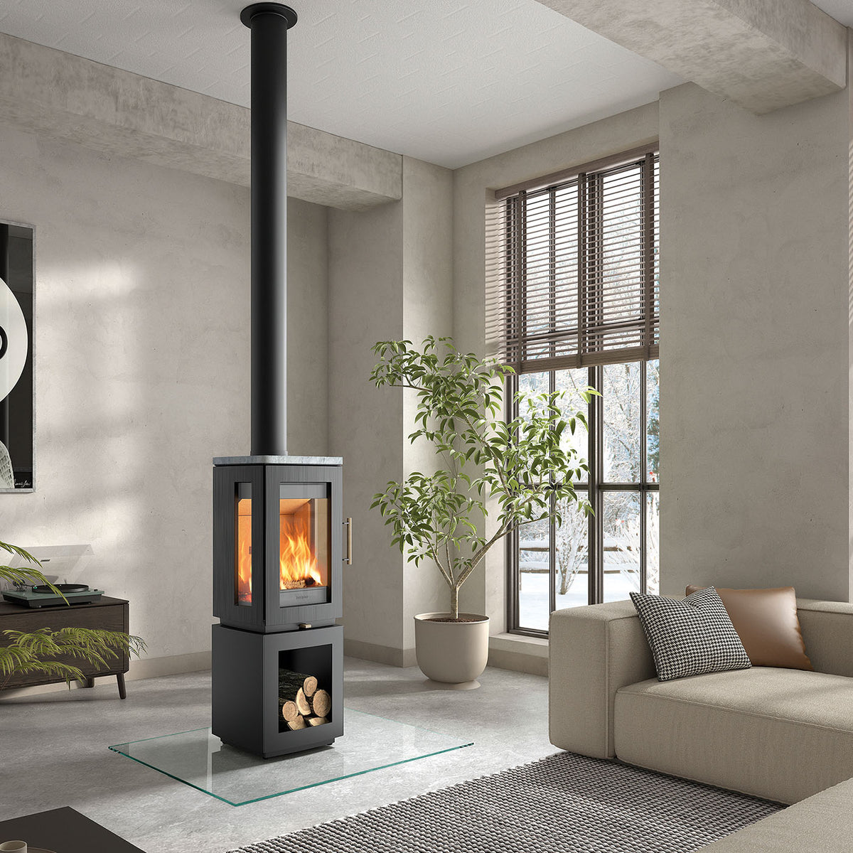 Hergom Glow met houtvak - afbeelding 2