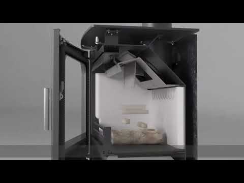 Charlton & Jenrick Purevision LPV8 Depot houtkachel