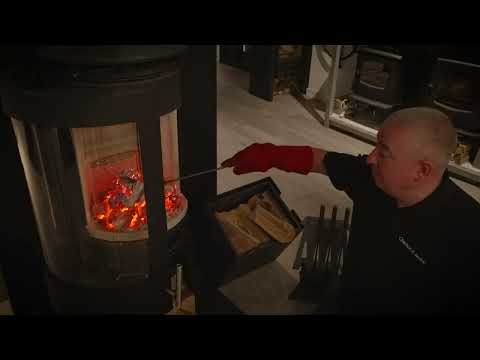 Charlton & Jenrick Purevision LPV8 Depot houtkachel