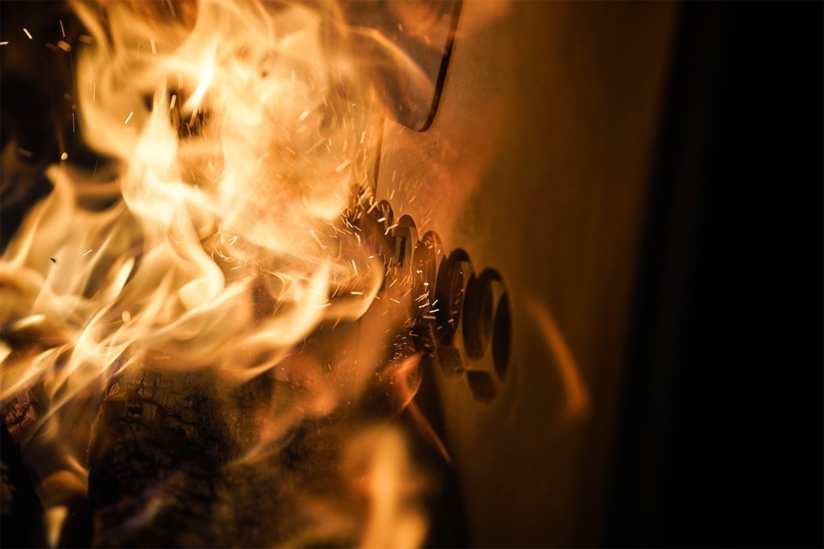 Charlton & Jenrick Purevision LPV8 Depot houtkachel