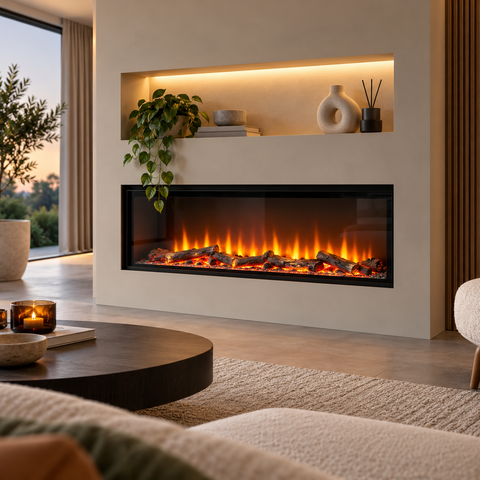 Electric fireplaces