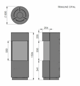 Trimline Fires Opal - HAVÉ foto 1/4