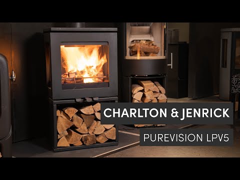 Charlton & Jenrick Purevision LPV5 houtkachel op voetstuk - HAVÉ foto 9/12