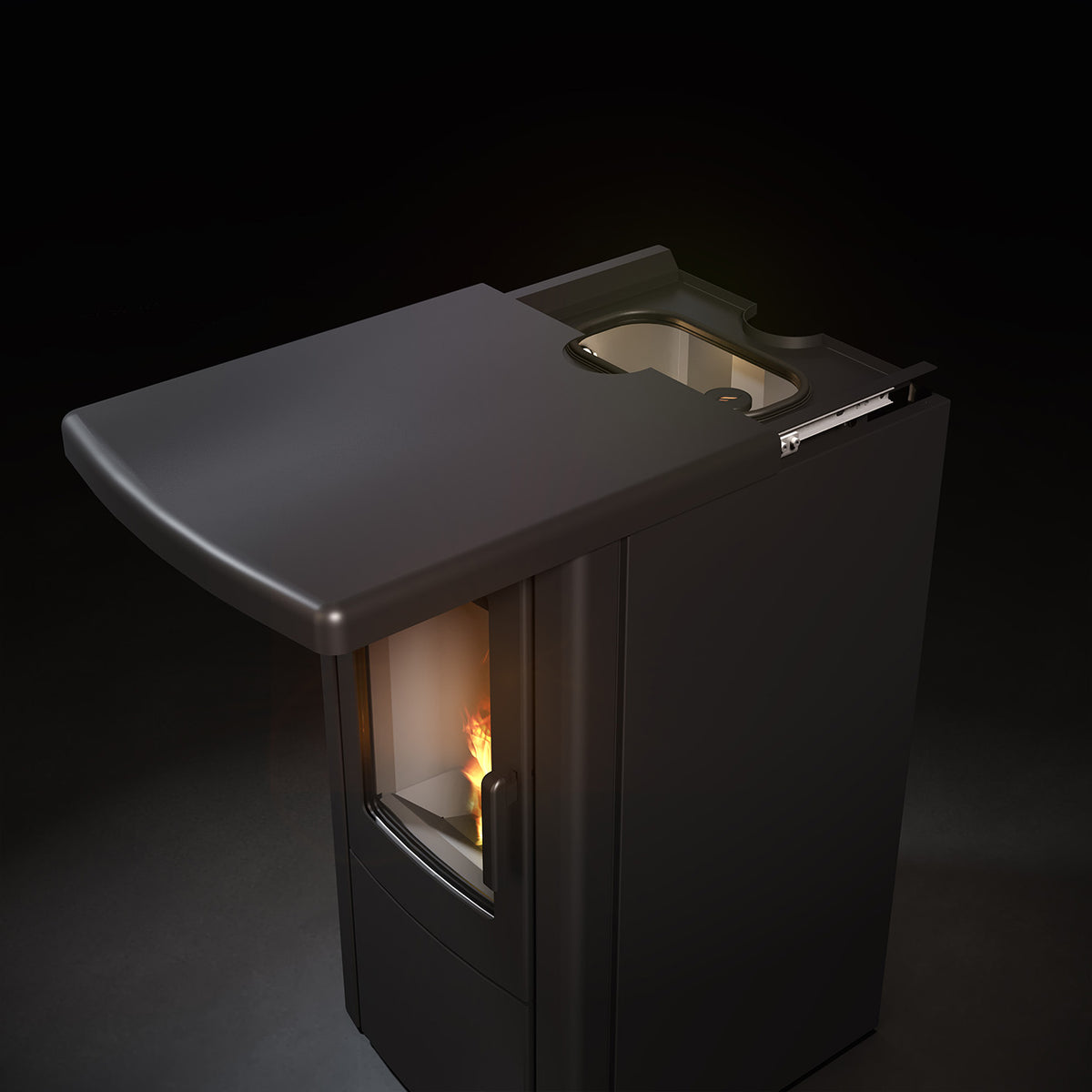 Duroflame Cleo Glide Top pelletkachel - afbeelding 3