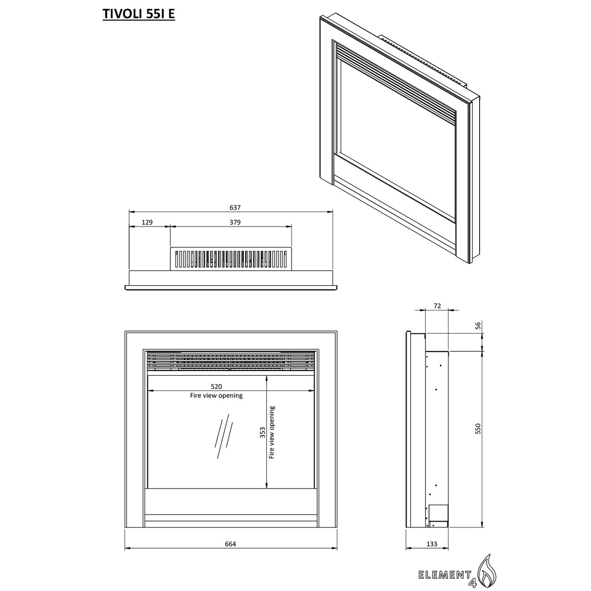 Element4 Tivoli 55 E