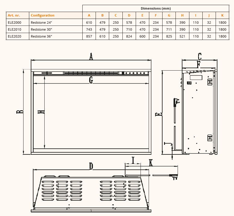 Wanders Redstone 24''