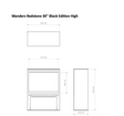 Wanders Redstone 30'' Black Edition High