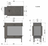 Trimline Fires 83 Room Divider