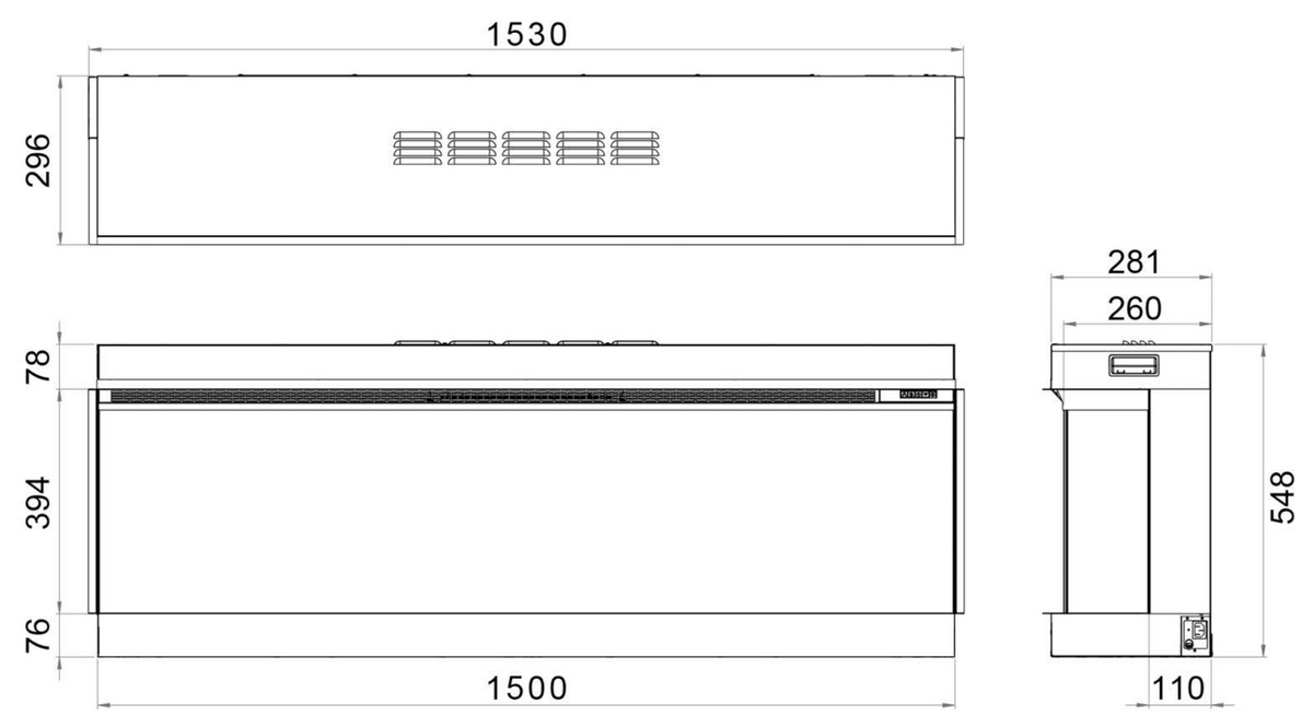 Trimline Fires 150E Solus